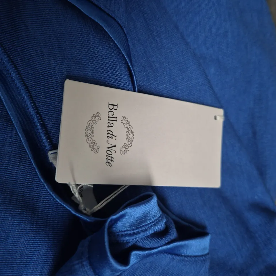 BELLA DA NOTTE TRUE BLUE LONG-SLEEVE TOP – SIZE 14