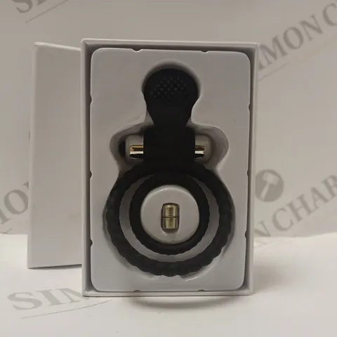 BOXED VIBRATING BLACK COCK RING