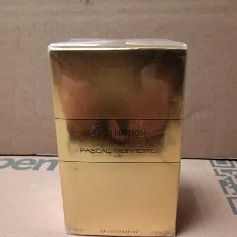 BOXED AND SEALED PAUL MORABITO GOLD EDITION OUD EAU DE PARFUM 100ML