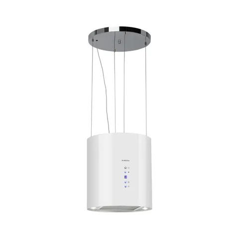 KLARSTEIN BARETT 35CM 521.8M³/H ISLAND COOKER HOOD​ WHITE BOXED