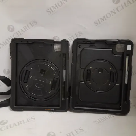 BOX OF APPROXIMATELY 10 ASSORTED TABLET PROTECTIVE CASES TO CONTAIN ARMOUR DOG, SEYMAC ETC
