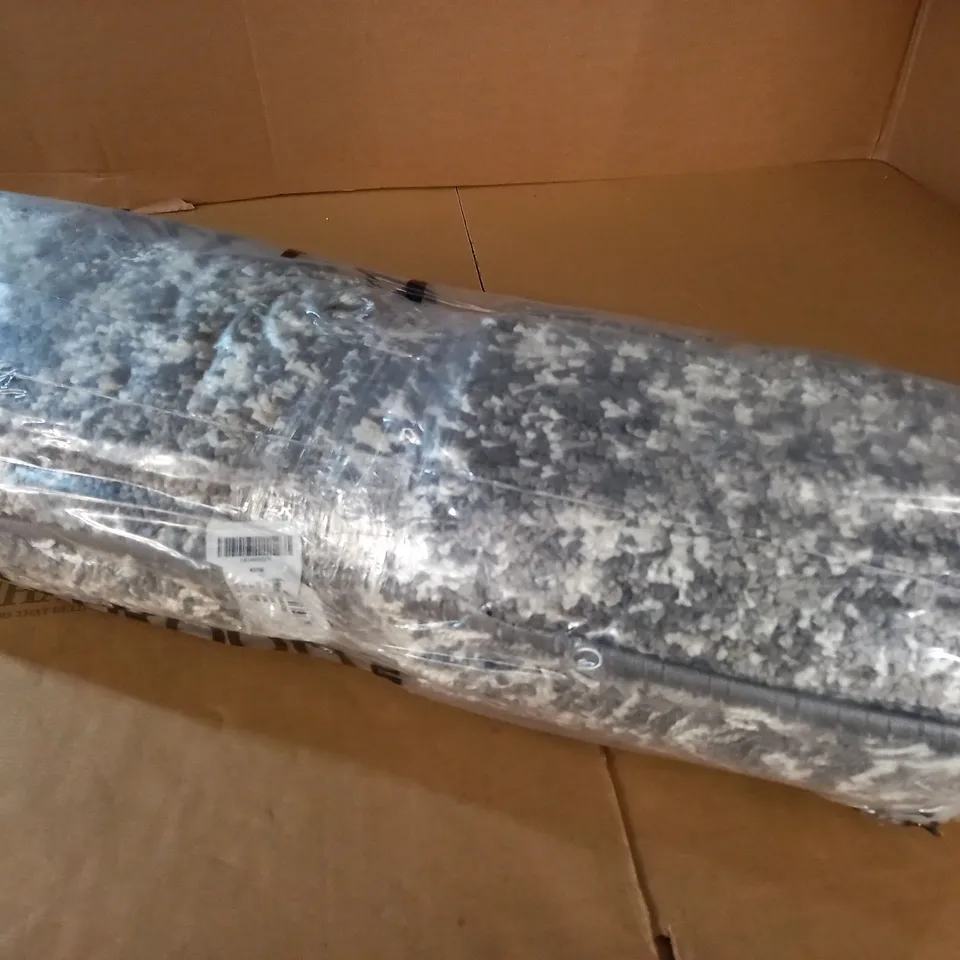 BAGGED AND ROLLED MURANO SILVER RUG - 60X240