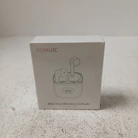POMUIC W23 TRUE WIRELESS EARBUDS 