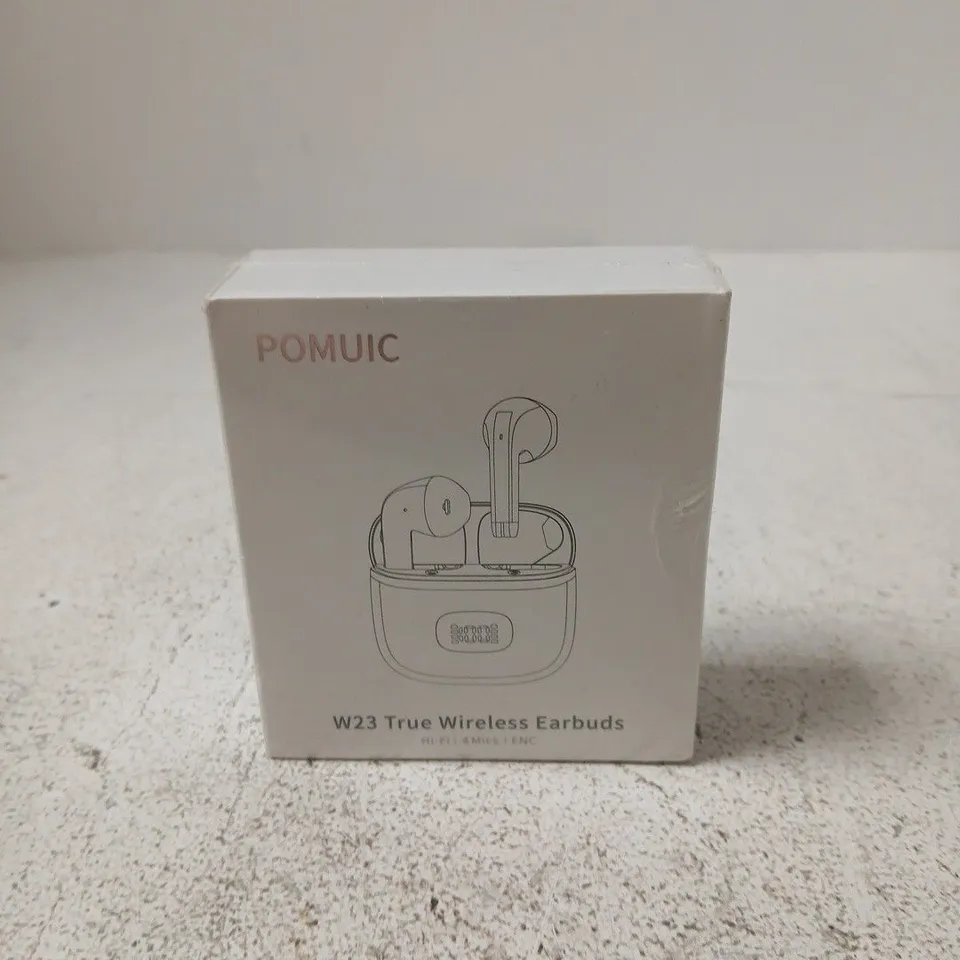 POMUIC W23 TRUE WIRELESS EARBUDS 