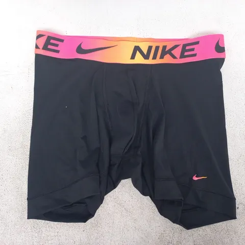 NIKE DRI-FIT BOXER BRIEFS IN BLACK SIZE SMALL