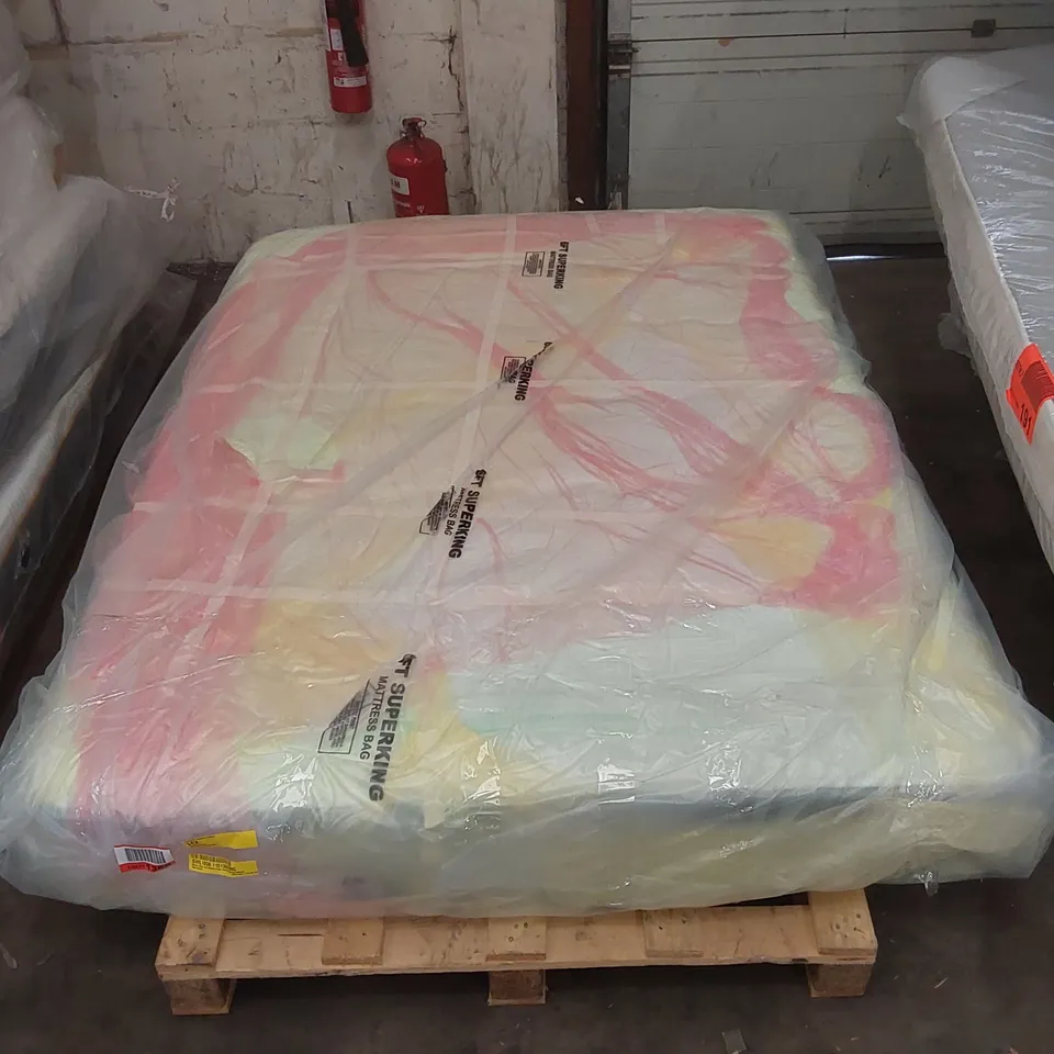 QUALITY BAGGED BOZKOV 25CM GEL MEMORY FOAM POCKET SPRUNG 4FT6 MATTRESS 