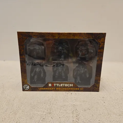 BATTLETECH LEGENDARY MECHWARRIORS III β ACTION FIGURE SET (BOXED)