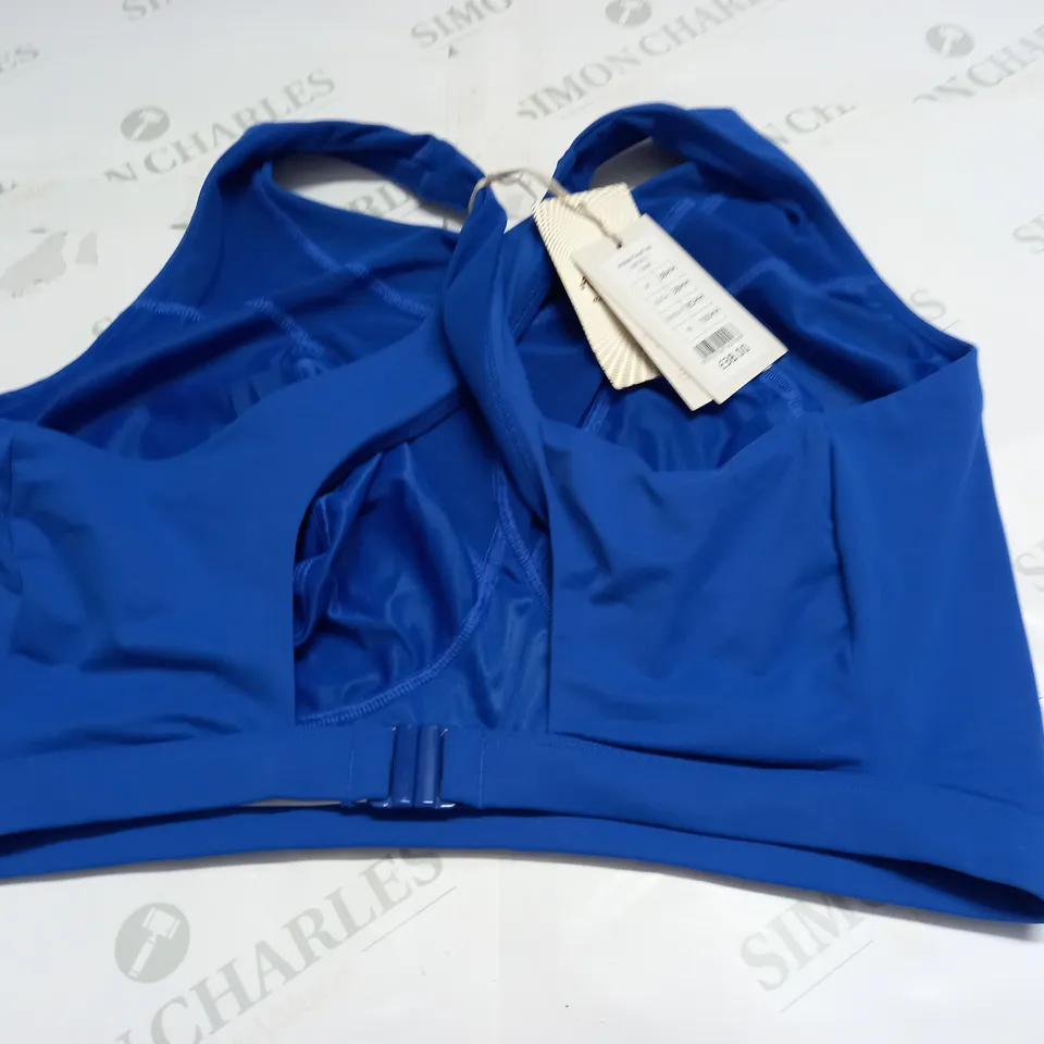 BRAVISSIMO MOTION CROP TOP IN BLUE - 38HH