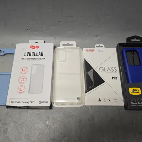 APPROXIMATELY 16 ASSORTED ITEMS TO INCLUDE - PHONE CASE , USB-C PLUG SOCKET , GLASS SCREEN PROTECTOR ETC