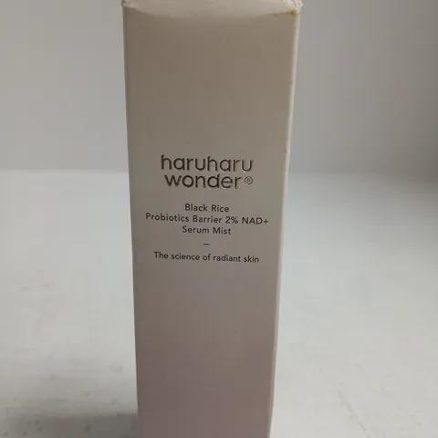 NARUHARU WONDER BLACK RICE PROBIOTICS BARRIER 2% NAD+ SERUM MIST β 60ML