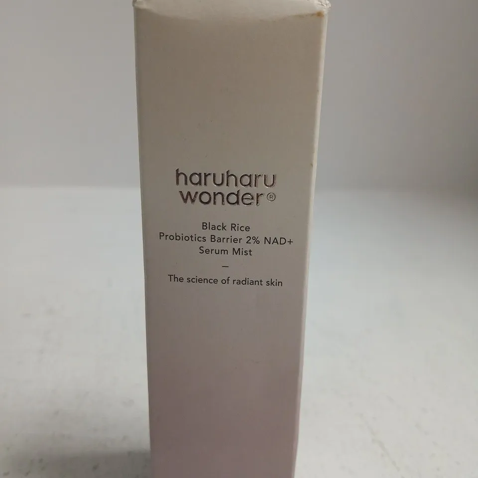 NARUHARU WONDER BLACK RICE PROBIOTICS BARRIER 2% NAD+ SERUM MIST – 60ML