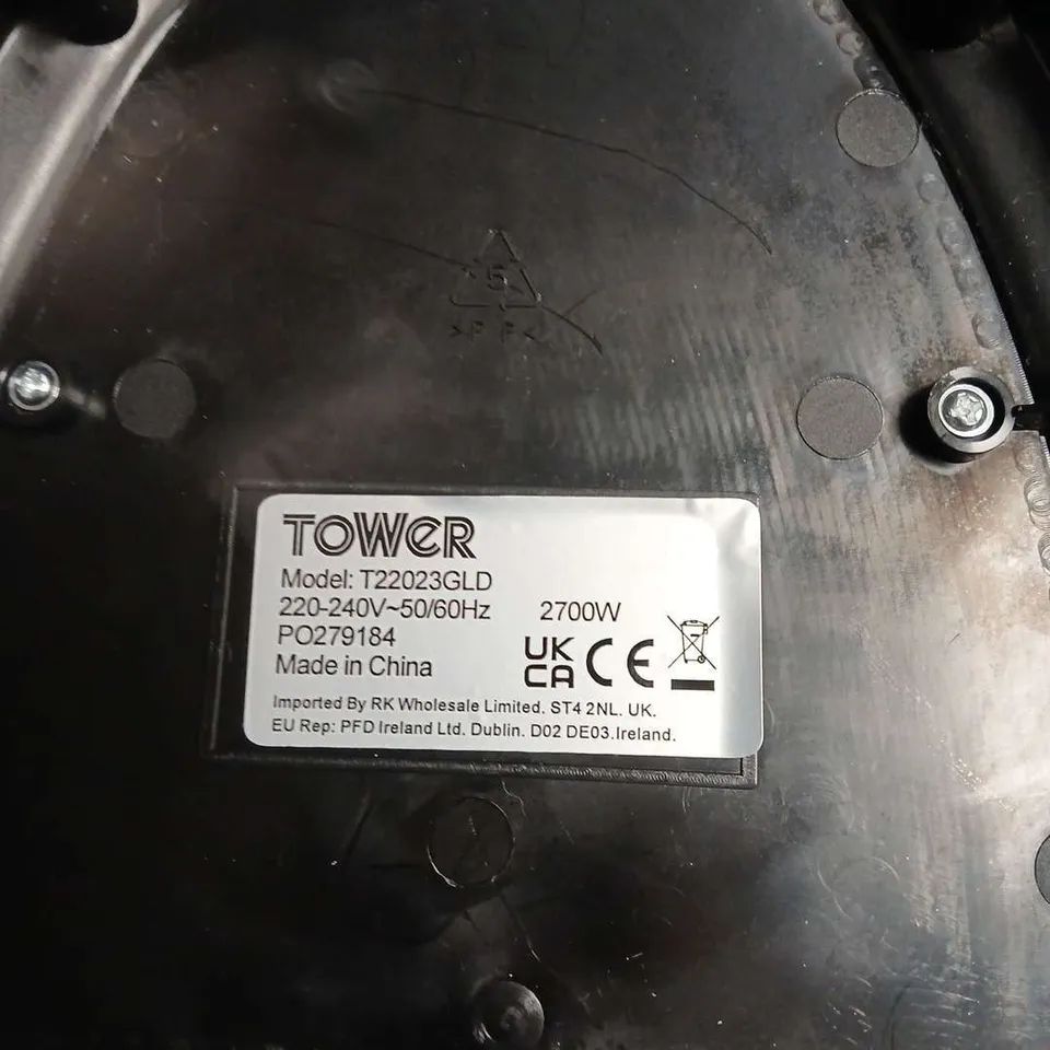 TOWER CERAGLIDE STEAM IRON – 2700W (T22023GLD)