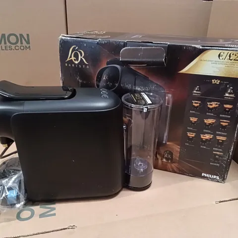 BOXED PHILIPS SUBLIME L'OR POD COFFEE MACHINE - BLACK LM9012/60