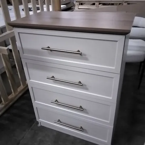 CLEVERDON FEYA 4 DRAWER CHEST OF DRAWER