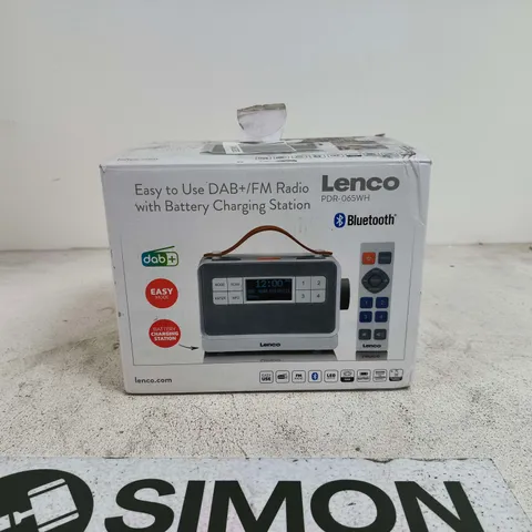 BOXED LENCO PDR-065 DAB+/FM RADIO