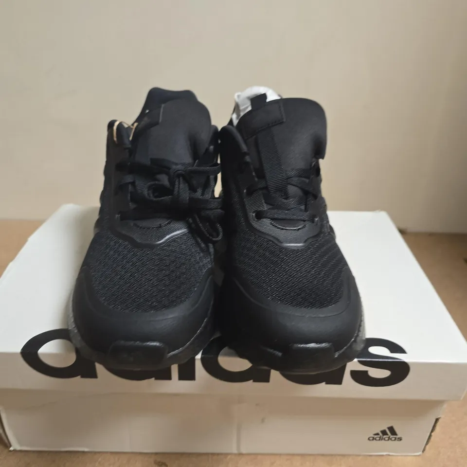 BOXED PAR OF ADIDAS X_PLR PATH K KIDS' RUNNING SHOES – BLACK, UK4 (US 4.5)