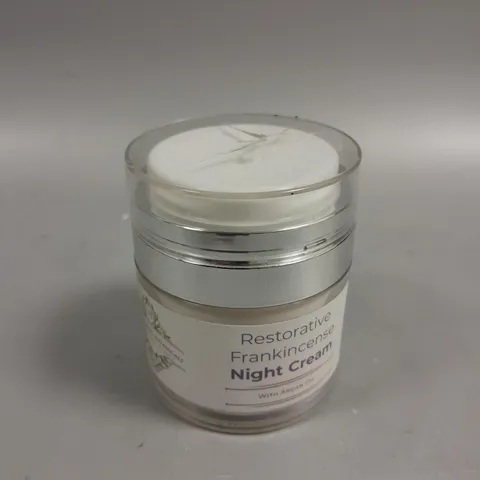 LAURA HUPPING BOTANICALS RESTORATIVE FRANKINCENSE NIGHT CREAM - 50ML