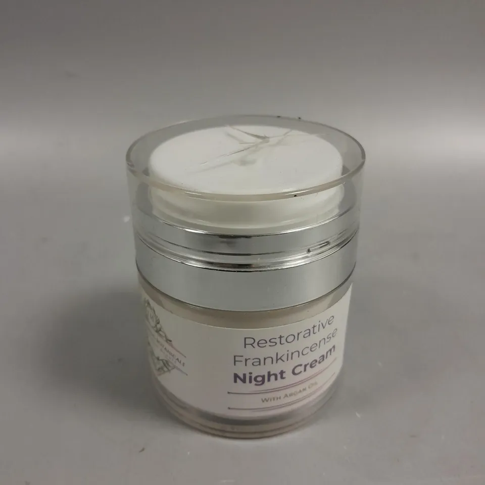 LAURA HUPPING BOTANICALS RESTORATIVE FRANKINCENSE NIGHT CREAM - 50ML