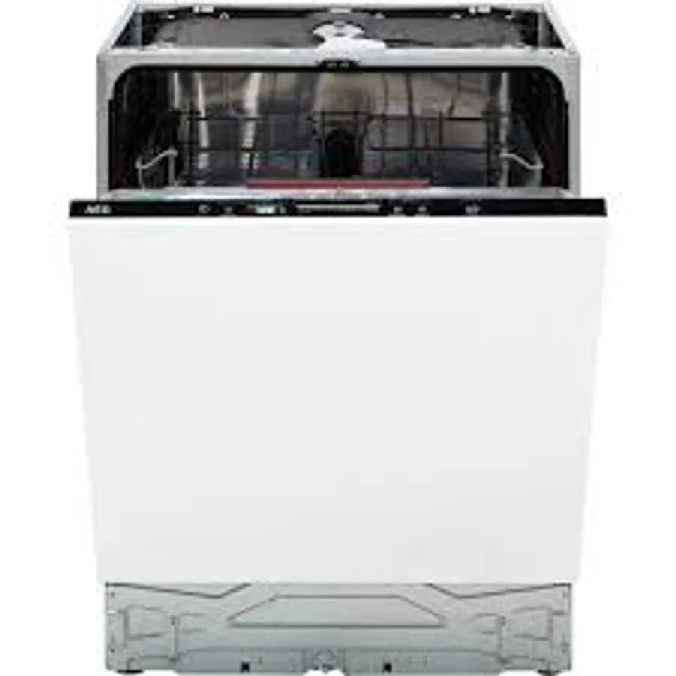 AEG FSS53637Z FULLY INTEGRATED STANDARD DISHWASHER - BLACK CONTROL PANEL - D RATED