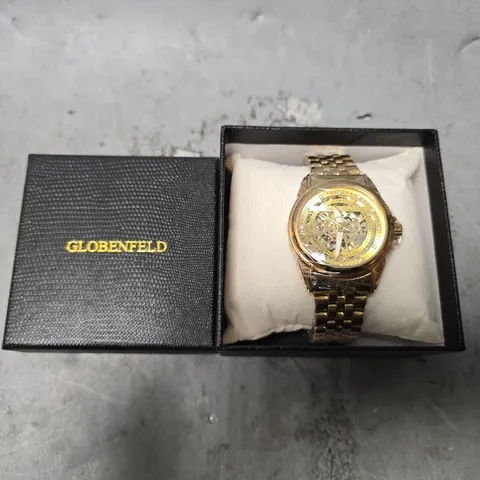 BOXED GLOBENFELD LIMITED EDITION FRAMEWORK AUTOMATIC WATCH