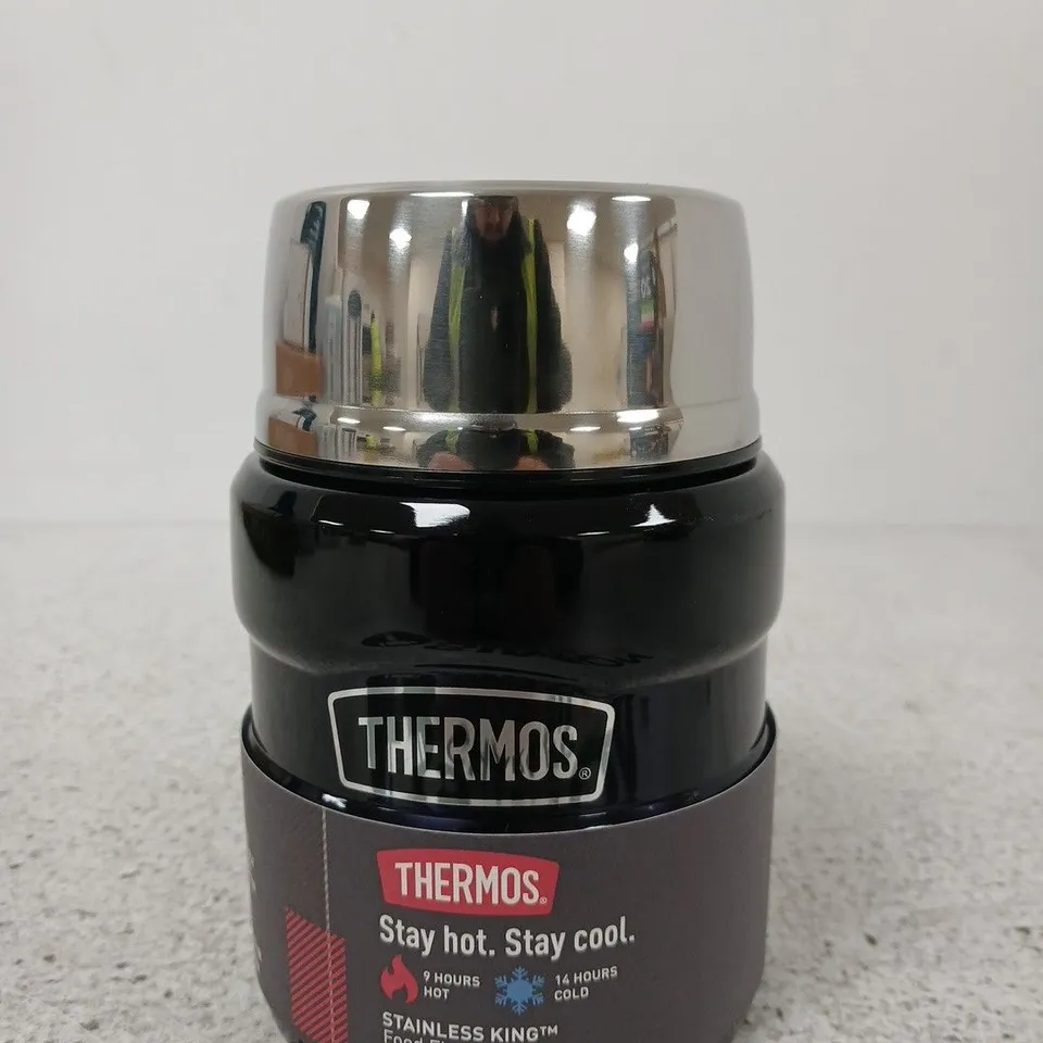 THERMOS STAINLESS KING FOOD FLASK 470ML
