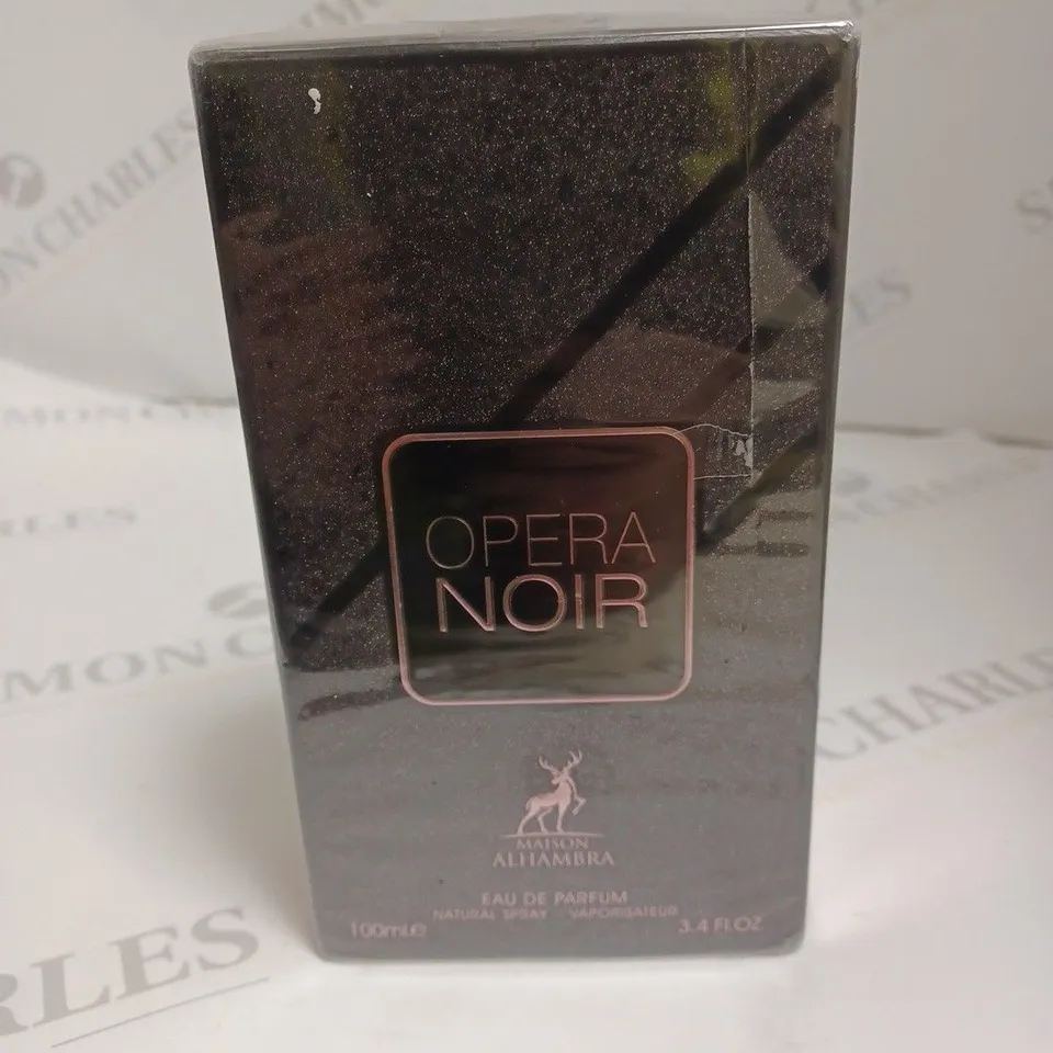SEALED MAISON ALHAMBRA OPERA NOIR EAU DE PARFUM - 100ML