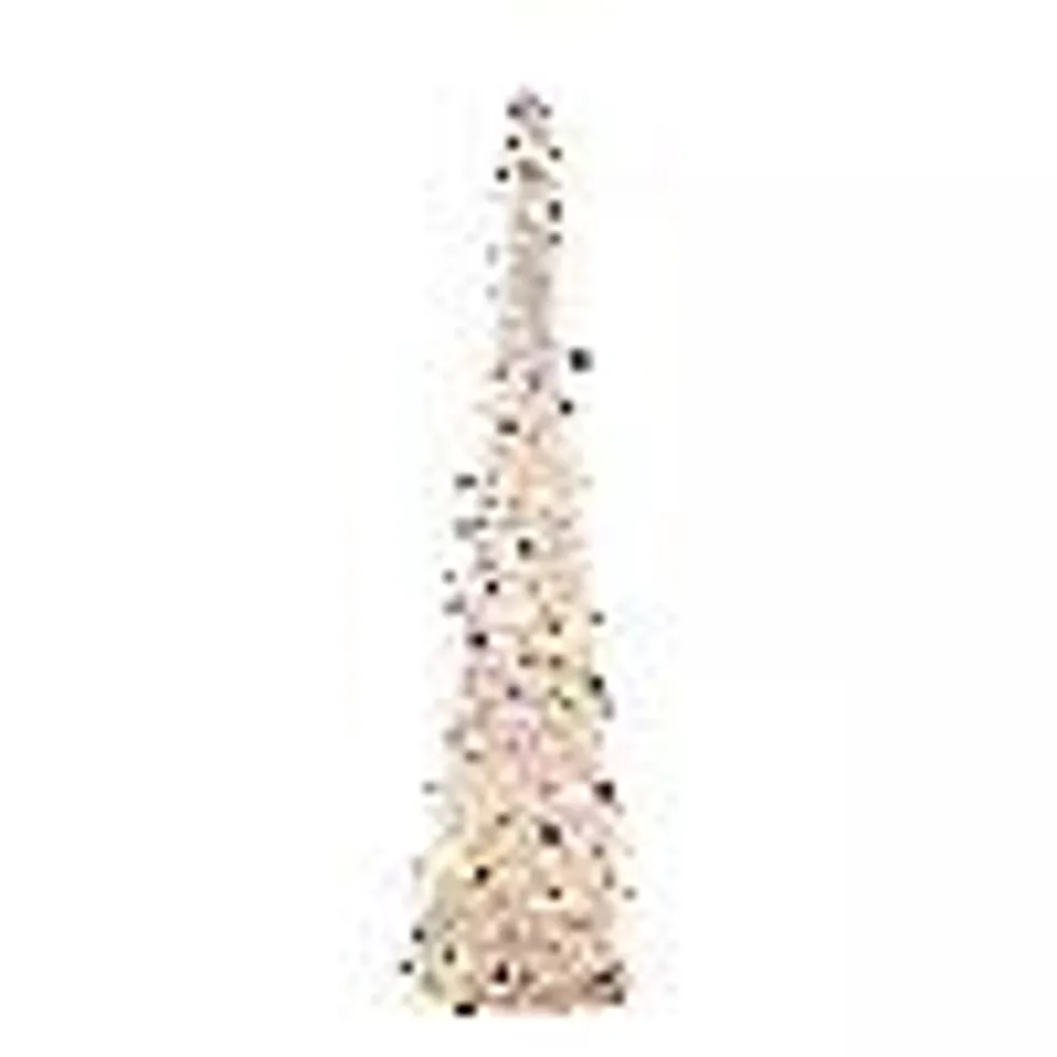 HOME REFLECTIONS POP UP 5FT TINSEL TREE