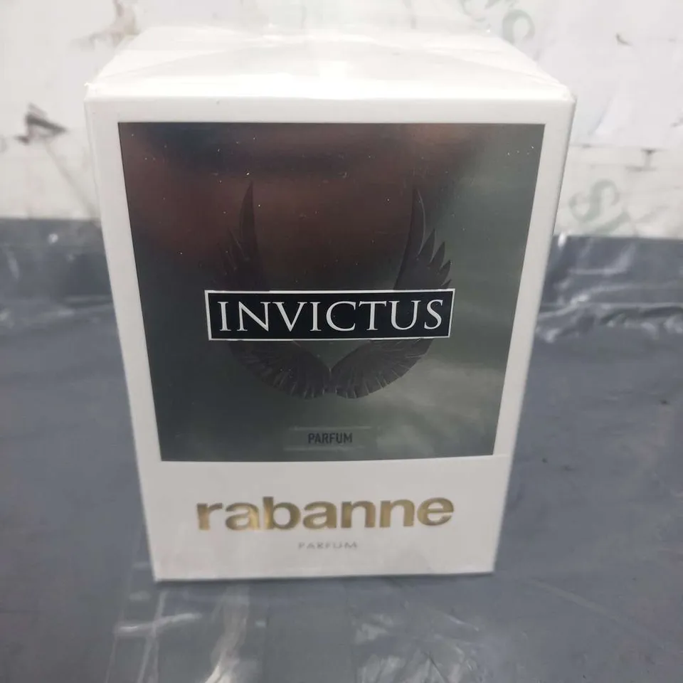 BOXED AND SEALED INVICTUS PARFUM RABANNE 50ML