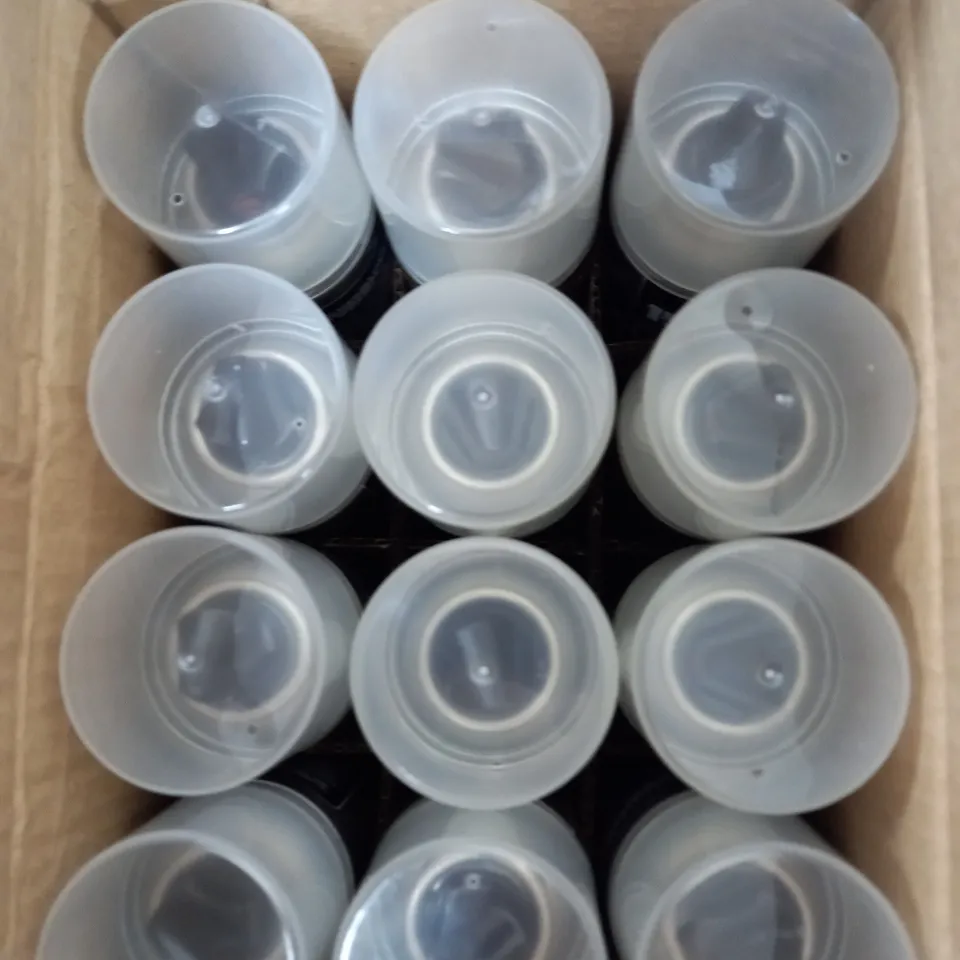 BOX OF 12 151 CLEAR VARNISH BOTTLES