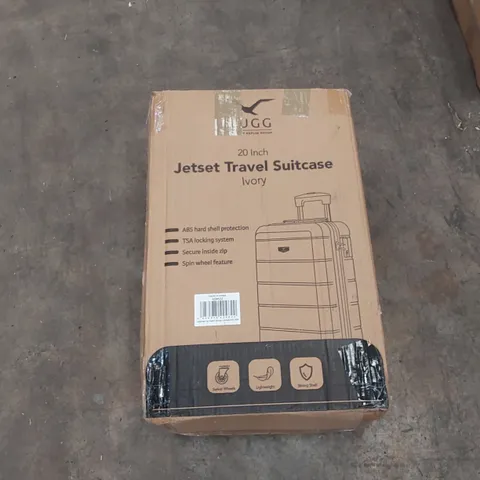 BOXED LUGG LIGHTWEIGHT TRAVEL SUITCASE 