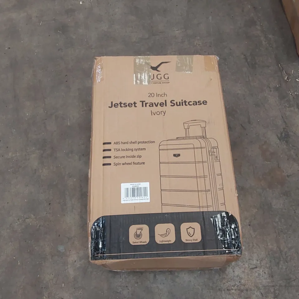 BOXED LUGG LIGHTWEIGHT TRAVEL SUITCASE 