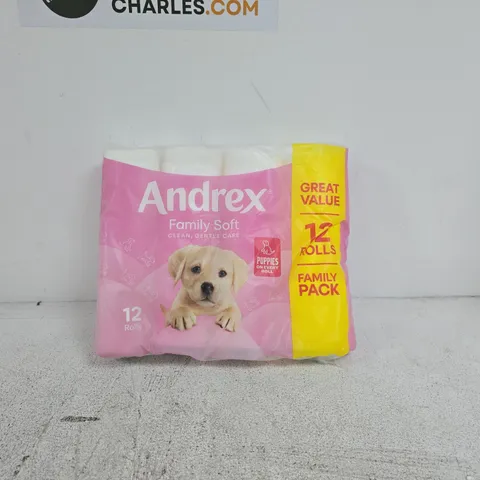 ANDREW FAMILY SOFT 12 ROLLS FAMILY PACK