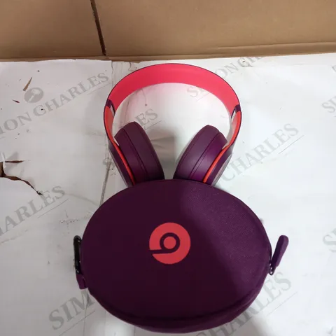 BEATS SOLO3 WIRELESS HEADPHONES MAGENTA
