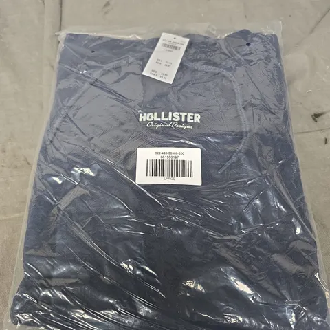 HOLLISTER ORIGINAL DESIGN LOGO HOODIE SIZE L