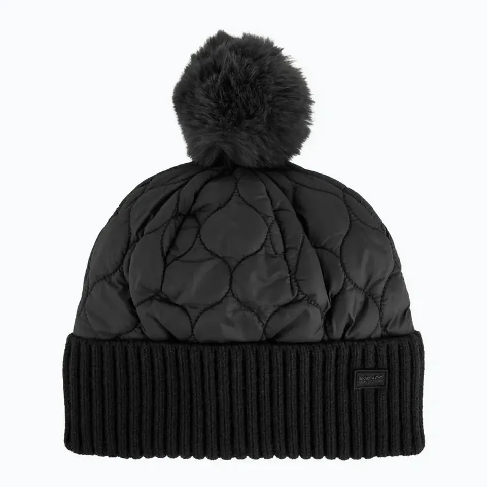 BRAND NEW WINTER HAT REGATTA SHOWERPROOF BEANIE BLACK LARGE/EXTRA LARGE