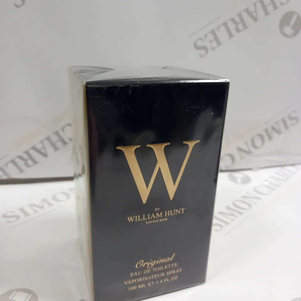 BOXED AND SEALED W BY WILLIAM HUNT SAVILLE ROW EAU DE TOILETTE SPRAY 100ML