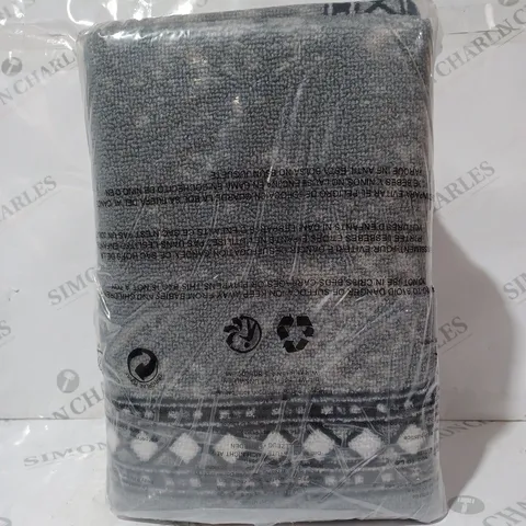 UNBRANDED NON-SLIP HALLWAY RUG IN GREY (65 X 300CM)