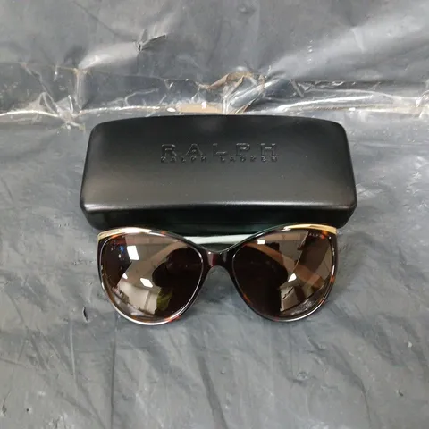BOXED PAIR OF RALPH LAUREN CAT EYE SUNGLASSES