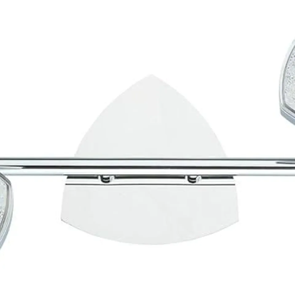 BRAND NEW BOXED DEMARKT CONTEMPORARY LED WALL LIGHT IN METAL CHROME FOR LIVING ROOM, LOFT, STUDIO, OFFICE