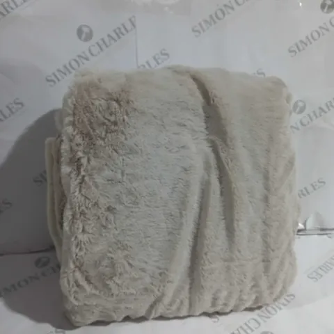 BOXED COZEE HOME HEATED BLANKET IN STONE 