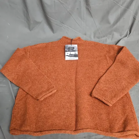 FINISTERRE TARAN JUMPER – COPPER, SIZE 10  (WOMEN'S)