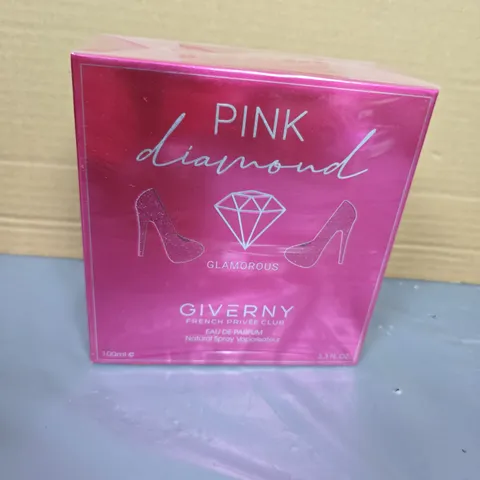 BOXED AND SEALED GIVENCHY PINK DIAMOND GLAMOROUS EAU DE PARFUM 100ML