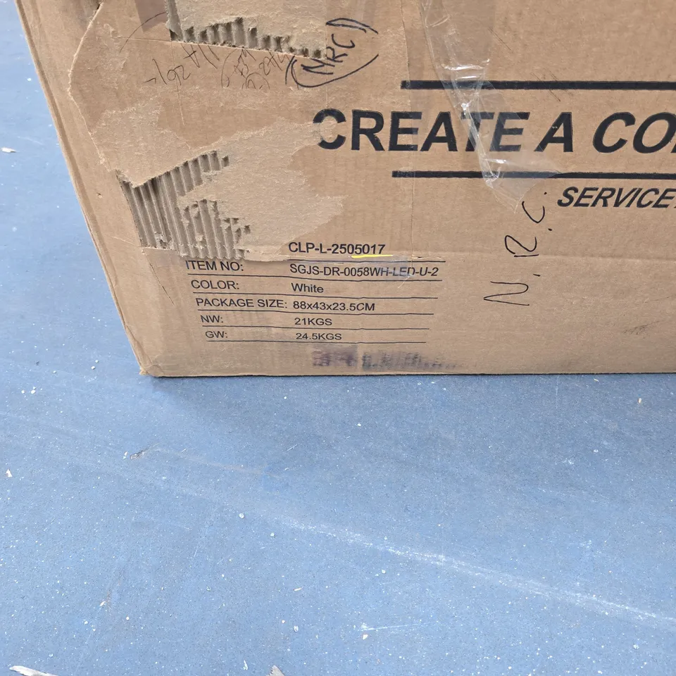 CORNER DRESSING TABLE SET WITH ASSEMBLY INSTRUCTIONS BOXED