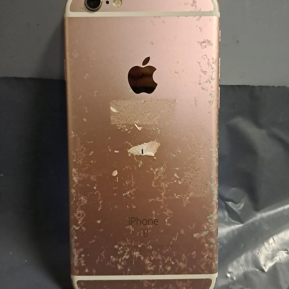 APPLE IPHONE 6S IN ROSE GOLD 