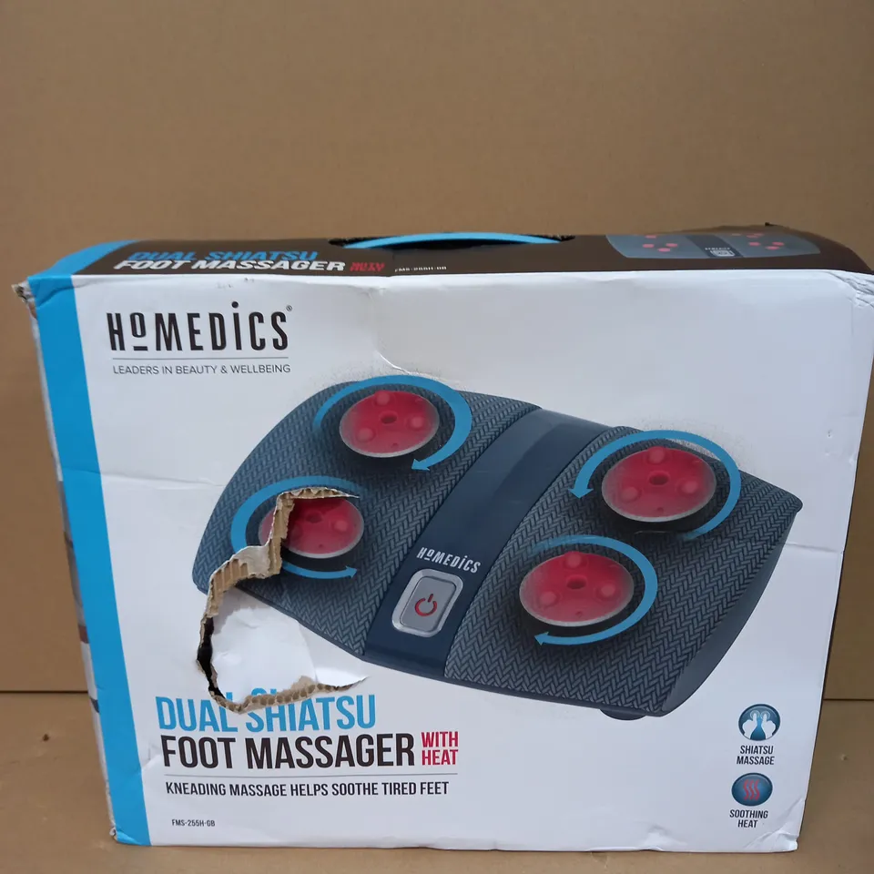 HOMEDICS DELUX FOOT MASSAGER  RRP £70