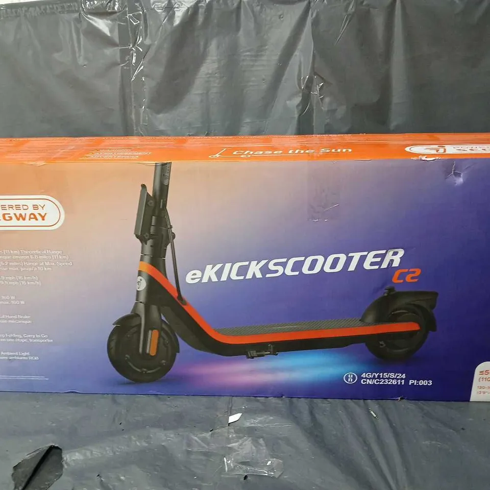 BOXED NINEBOT EKICKSCOOTER ELECTRIC SCOOTER - COLLECTION ONLY 