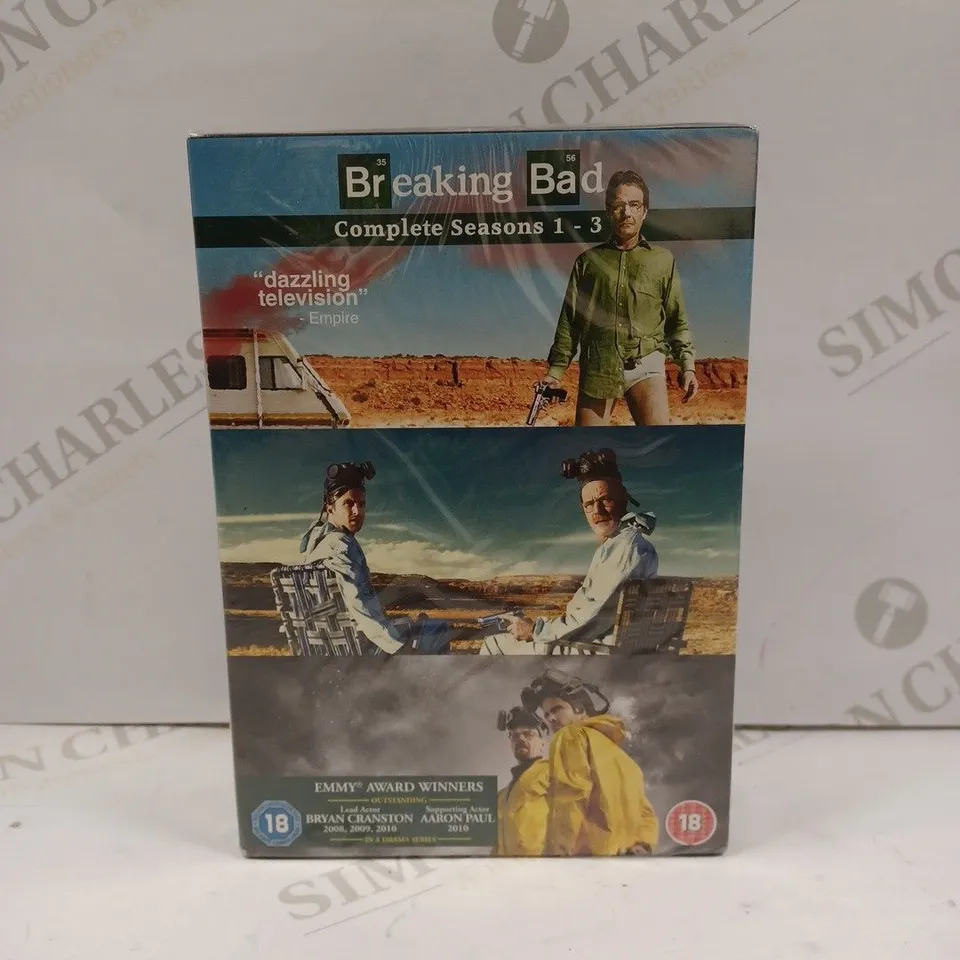SEALED BREAKING BAD COMPLETE SEASONS 1-3 BOXSET