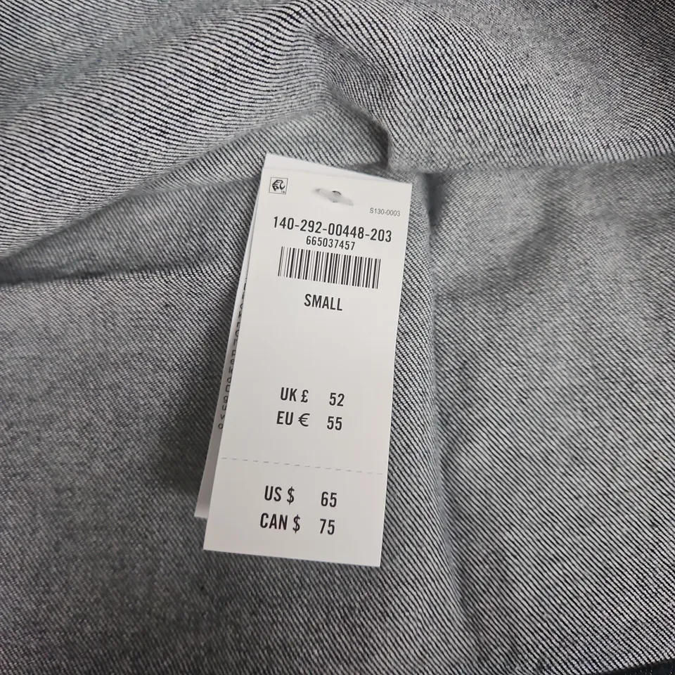 ABERCROMBIE & FITCH DENIM SLEEVELESS TOP – WOMEN'S, SMALL