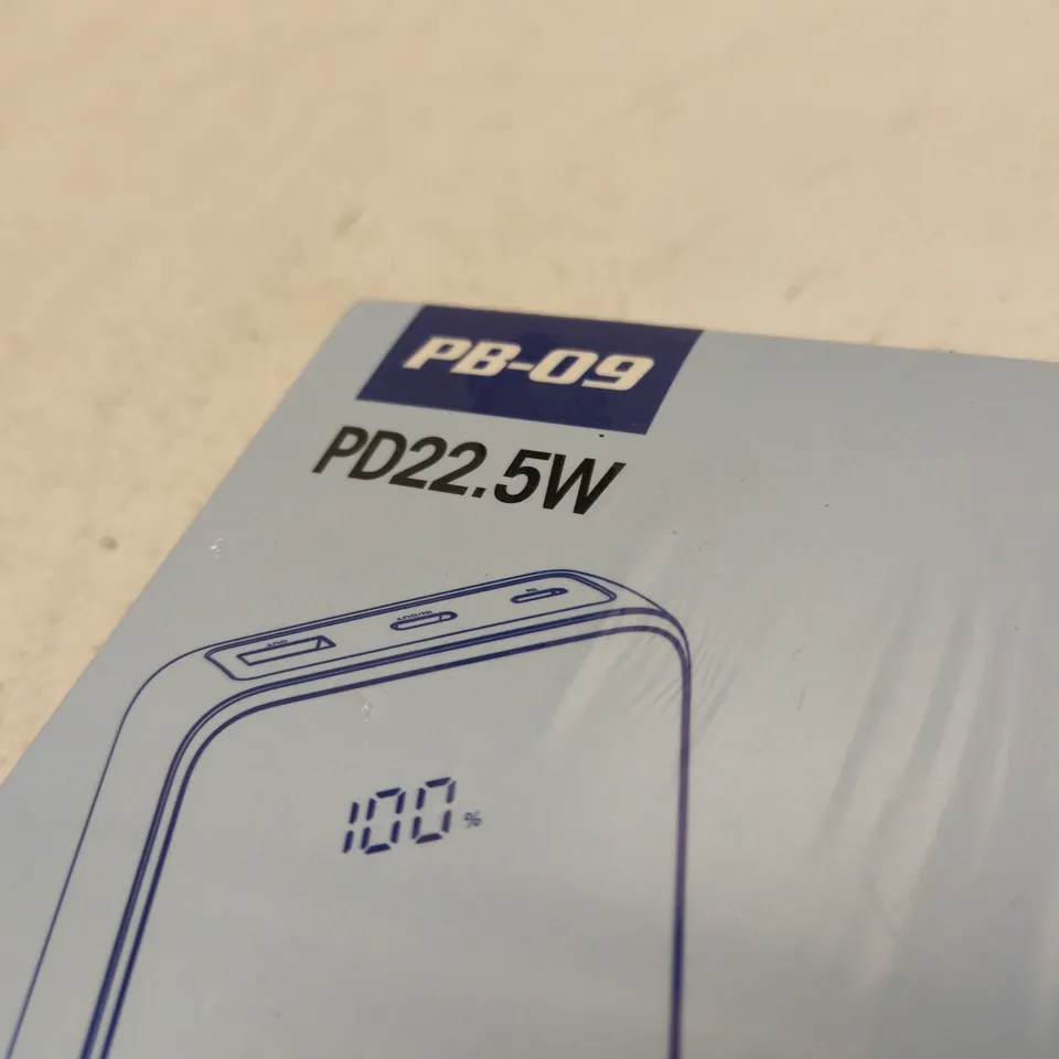POWER BANK PD22.5W PB-09 PORTABLE CHARGER BOXED