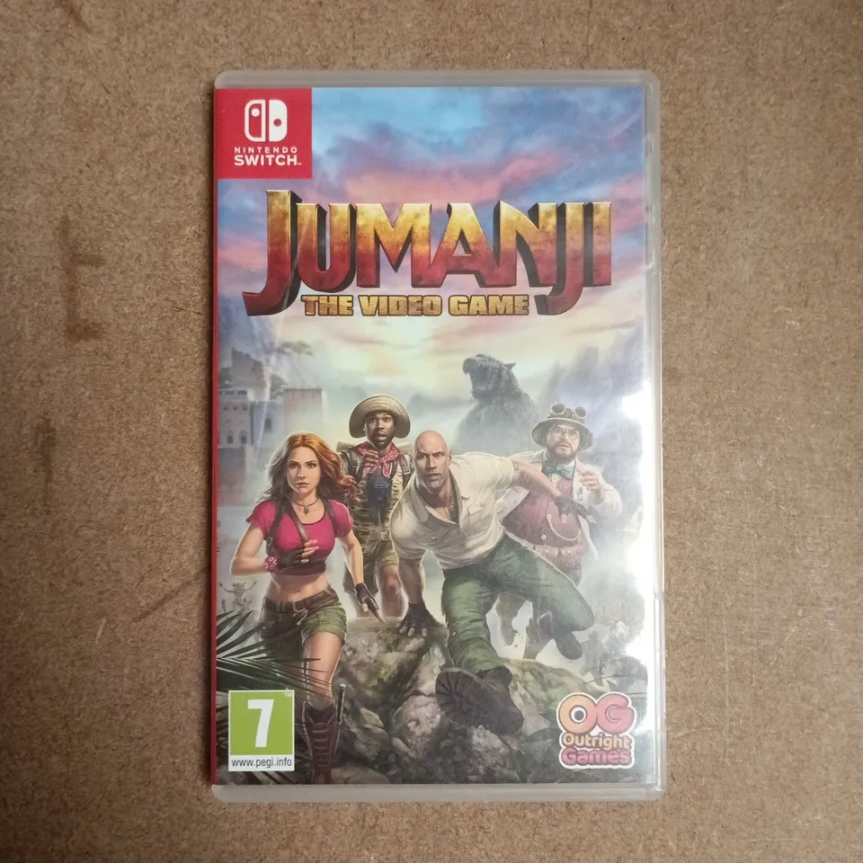 JUMANJI THE VIDEO GAME NINTENDO SWITCH VIDEO GAME